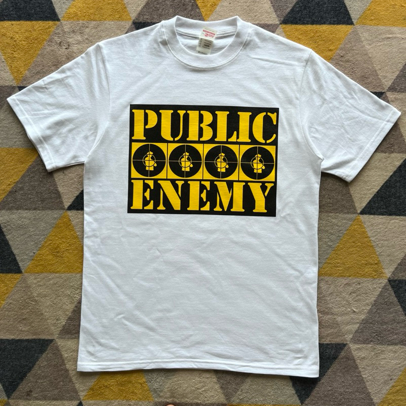 Kaos PUBLIC ENEMY Tag Stitch Supply Heavy Cotton 16s