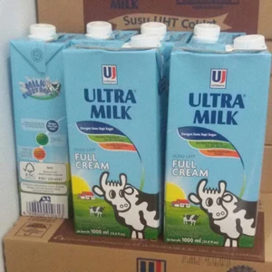 

ULTRA MILK SUSU UHT 1/2 DUS FULL CREAM ISI 6 [CS