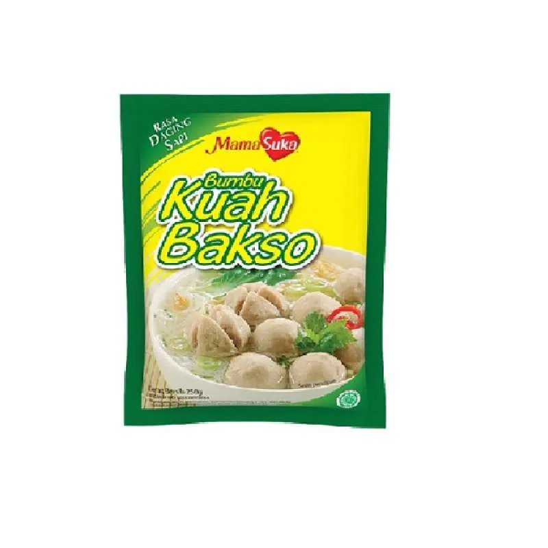 

MAMASUKA Bumbu Kuah Bakso Renteng Bumbu Praktis Gurih Sedap untuk Kuah Bakso dan Aneka Hidangan