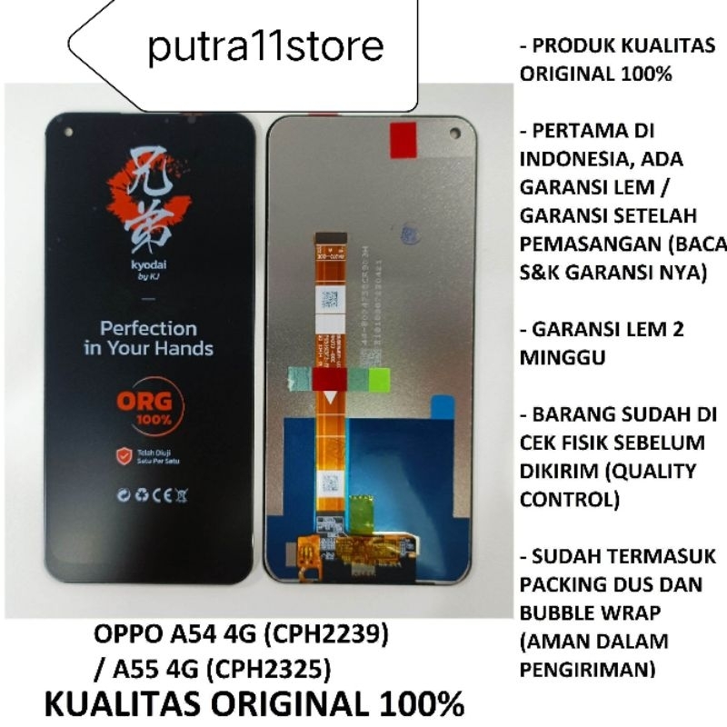 lcd oppo a54 murah original
