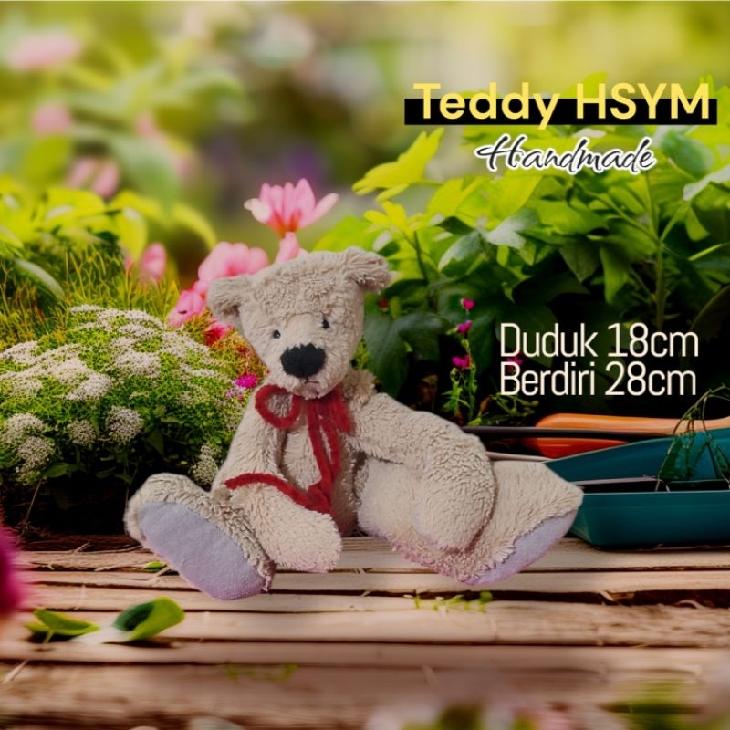 Boneka Teddy Klasik Handmade HSYM