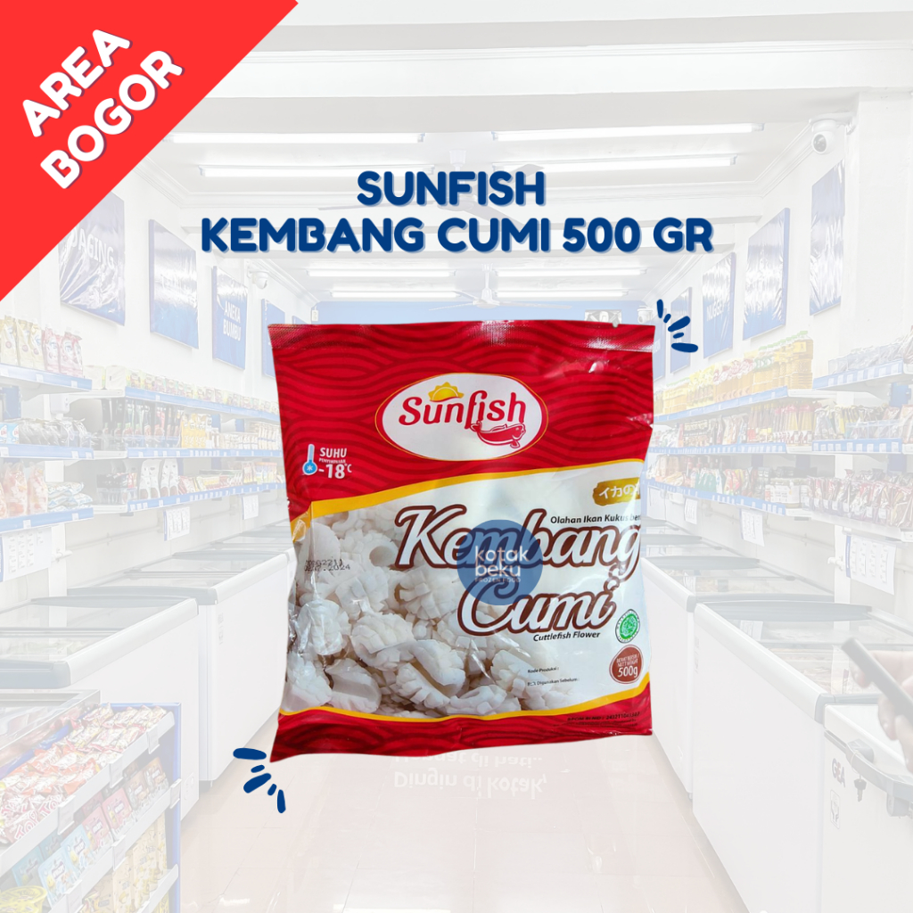 

SUNFISH KEMBANG CUMI 500 GR