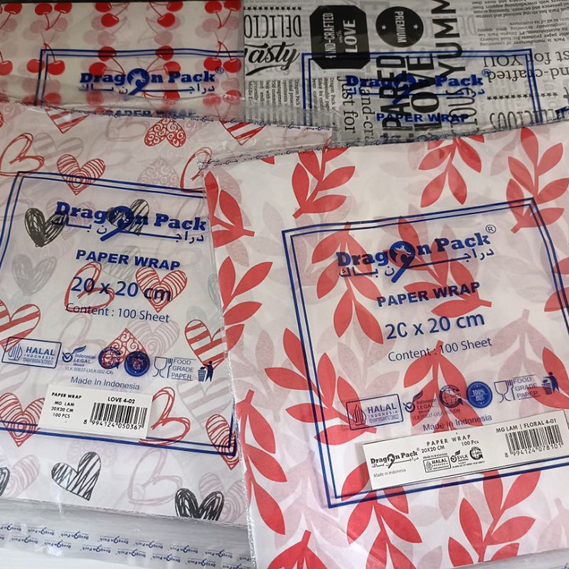 

KERTAS WRAP MOTIF 20x20cm ( 100 LEMBAR )