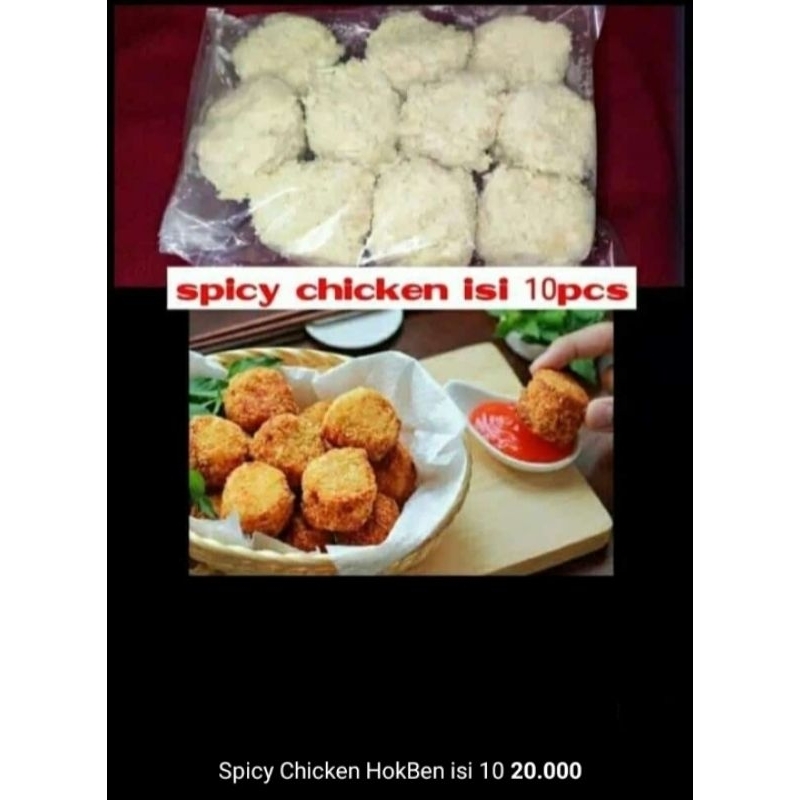 

Spicy chicken isi 10