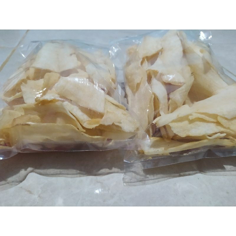 

cemilan keripik ketela presto ukuran kecil 125gram