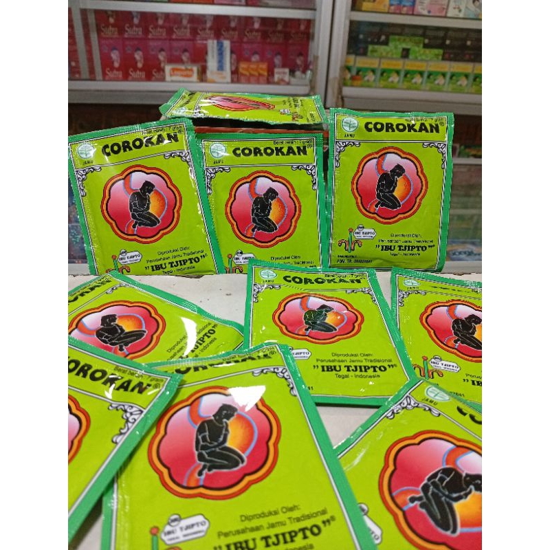 

jamu corokan isi10 sachet original%