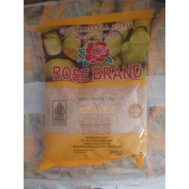 

ROSE BRAND GULA PASIR KUNING 1 KG