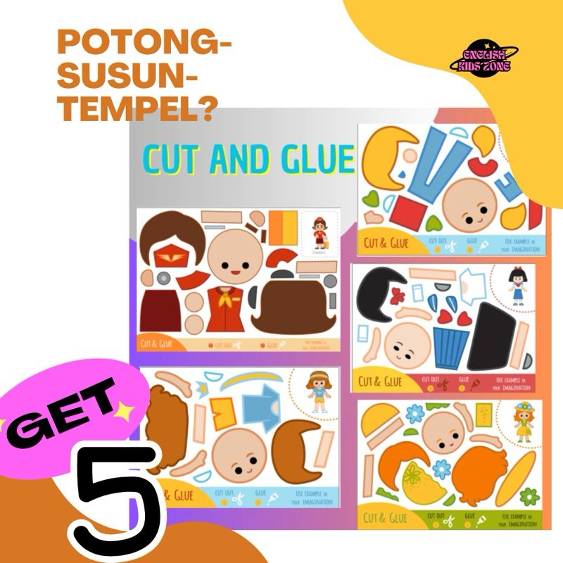 

Mainan Edukatif Anak – Gunting dan Tempel | Aktivitas Kreatif A5 (5 pcs)