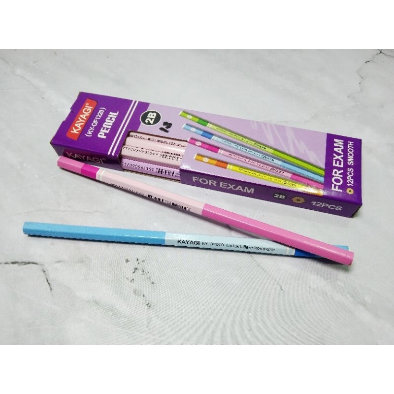 

PENSIL 2B KAYAGI KY-OF1220 ISI 12 PCS - KAYAGI