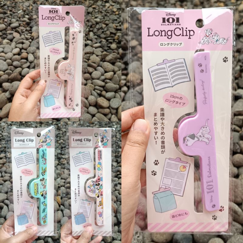 

Seria Daiso Watts Japan - Long Clip Serbaguna Book Journal Snack