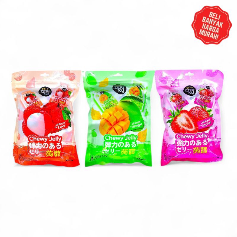 

[BELI BANYAK MAKIN MURAH] Cara Baru Nikmatin Jeli: CHEWY JELLY 22 Gram Sobek Sedot Kunyah Dingin-in Dulu Baru Nikmatin Seger-nya Ga Kaleng Kaleng