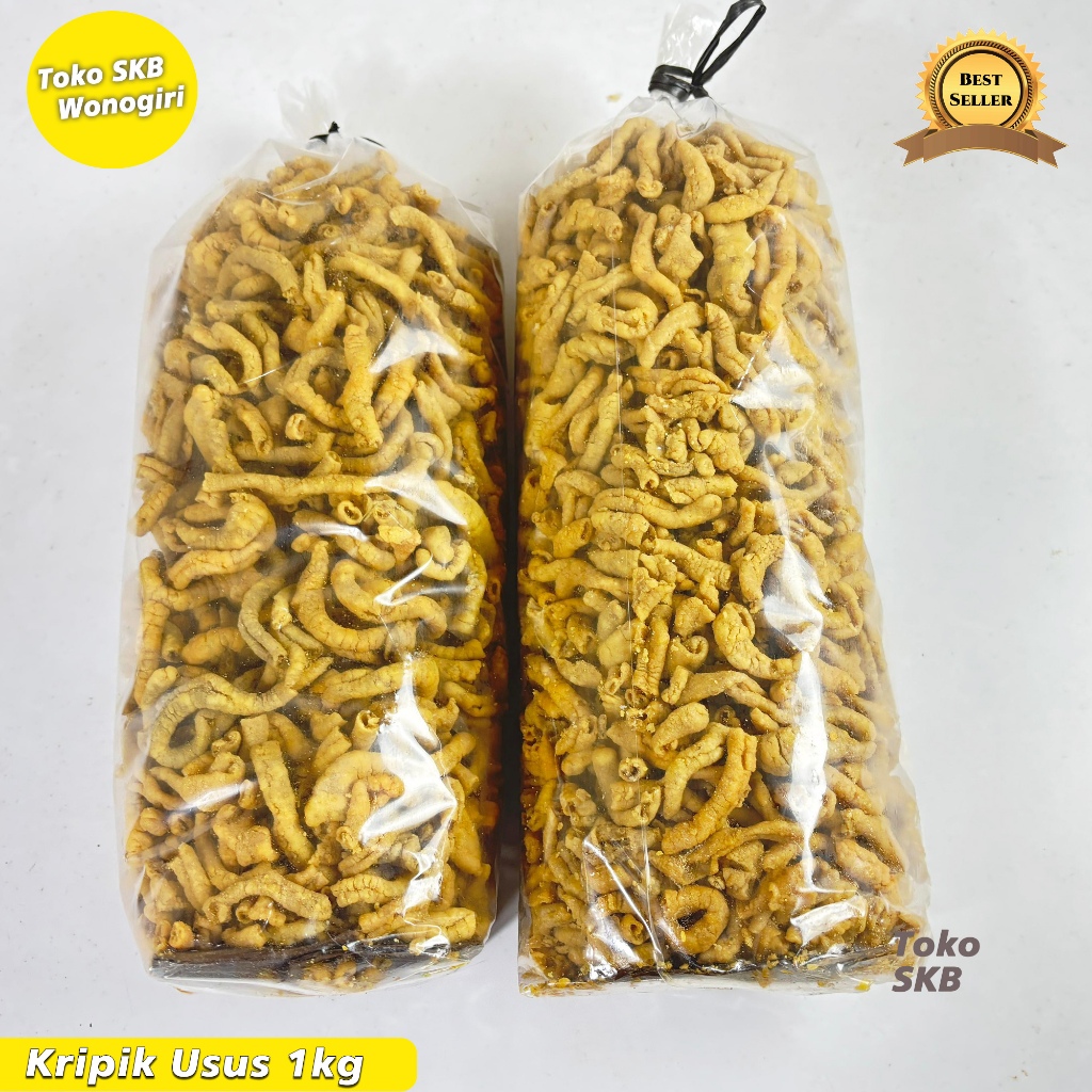 

1kg Usus Kripik Usus Renyah Gurih Cemilan dan Lauk Makaan