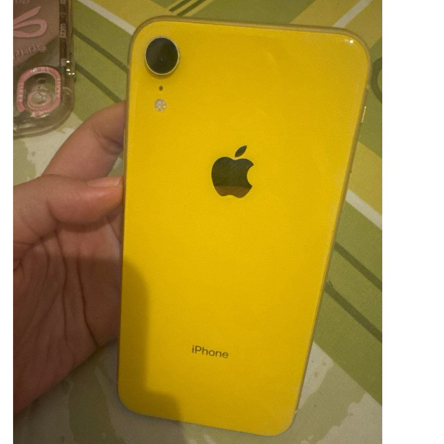 PRELOVED IPHONE XR YELLOW 128gb ex IBOX