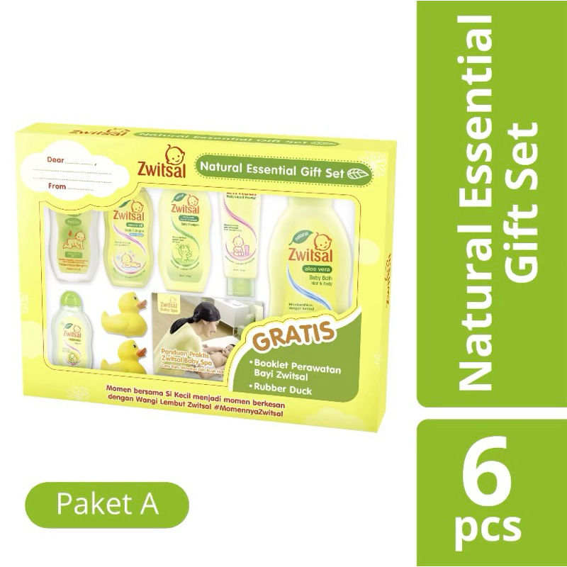 Zwitsal essential gift set / ZWITSAL gift set 6in1