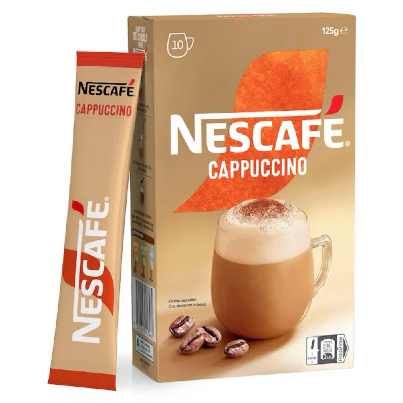 

Nescafe Cappuccino Coffee Sachets 10 Pack - Australia