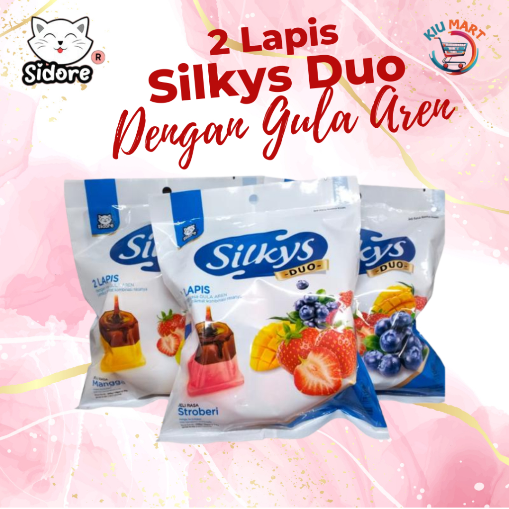 

Sidore Silkys duo 26gr aneka rasa isi 10 pc