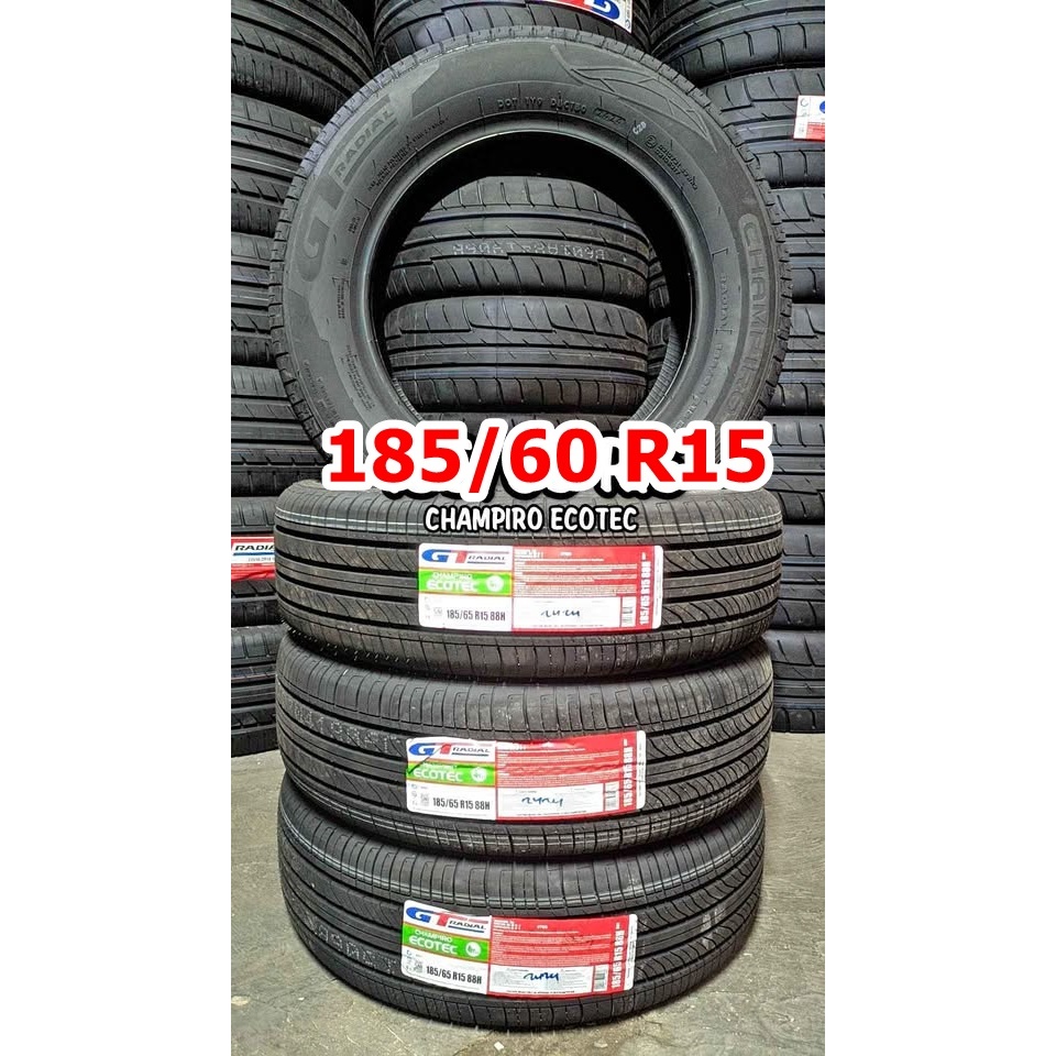 ban ring 15 185 60 Ban Mobil Yaris Vios Sienta GT Radial CHAMPIRO ECOTEC 185/60 R15