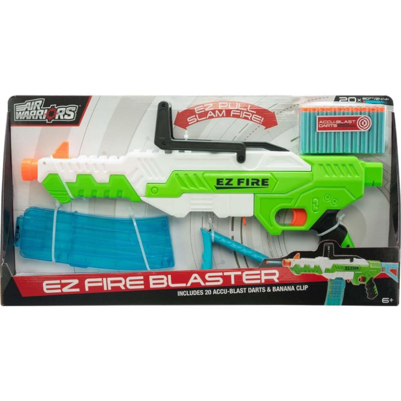 Air warrior ez fire blaster dart rifle original