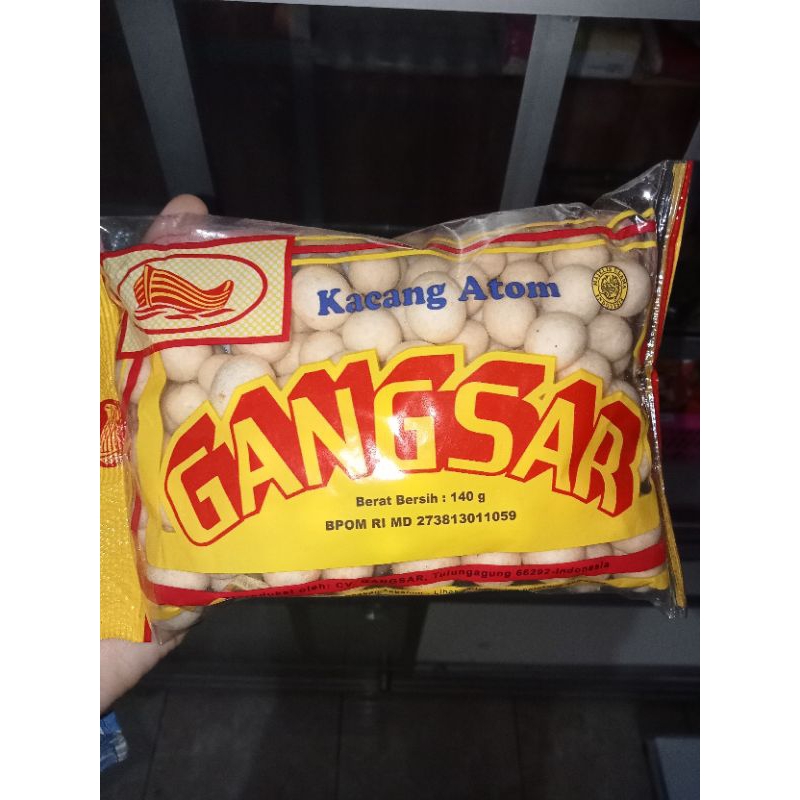 

KACANG ATOM GANGSAR 140 GR SHANGHAI