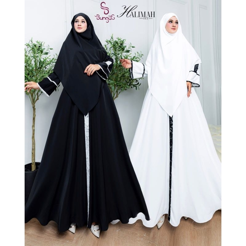 Gamis Syari Halimah Series by Nefirna