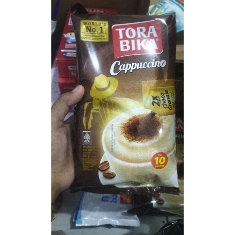 

TORABIKA CAPPUCINO CHOCO GRANULE ISI 10 BUNGKUS