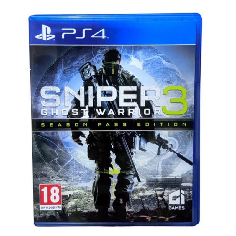 New/Baru Kaset Bluray Disc BD Ps4 Sniper Ghost Warrior 3