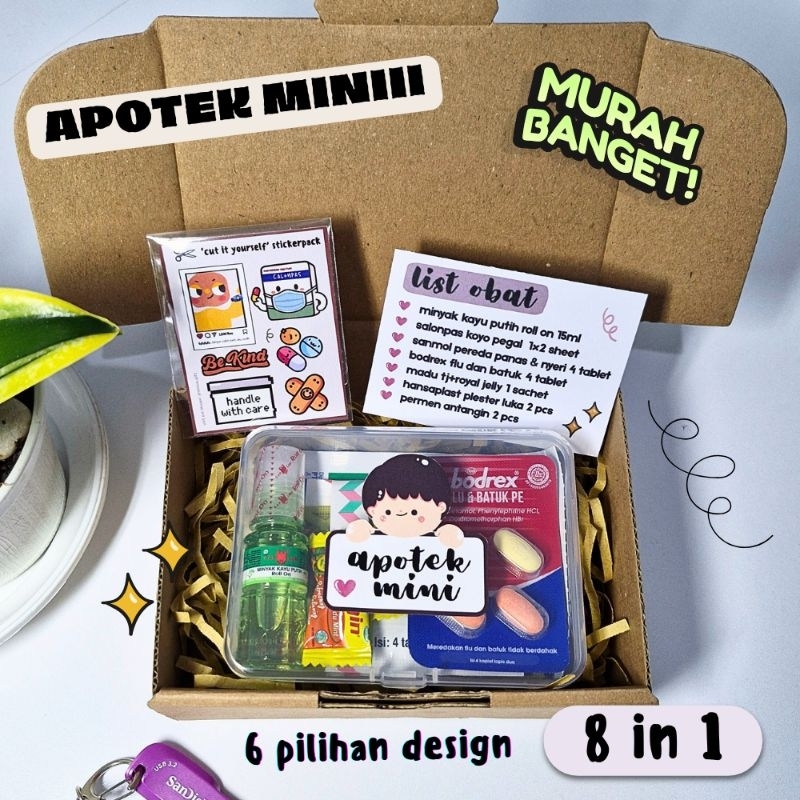 [NEW] APOTEK MINI BANGET P3K LUCU | KADO UNIK ESTETIK