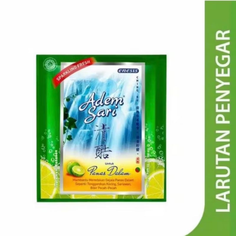 

Adem Sari Sachet Untuk Panas Dalam 7 gr || LARUTAN PENYEGAR