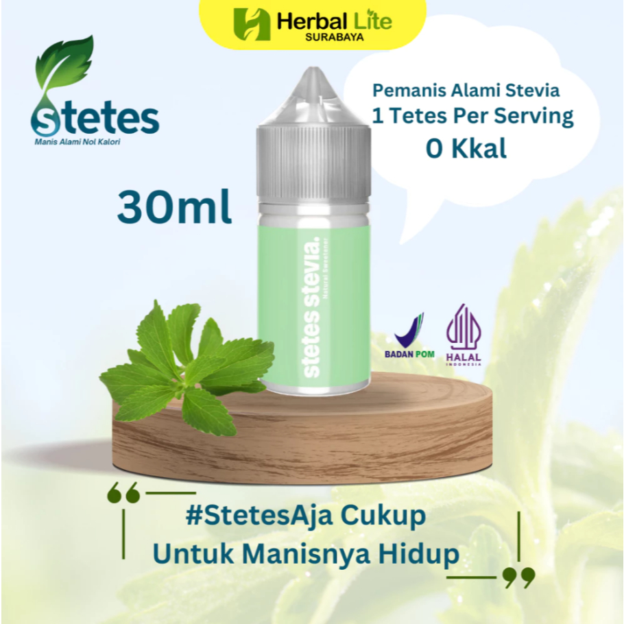

STETES Stevia Natural Sweetener Pemanis Alami 30ml