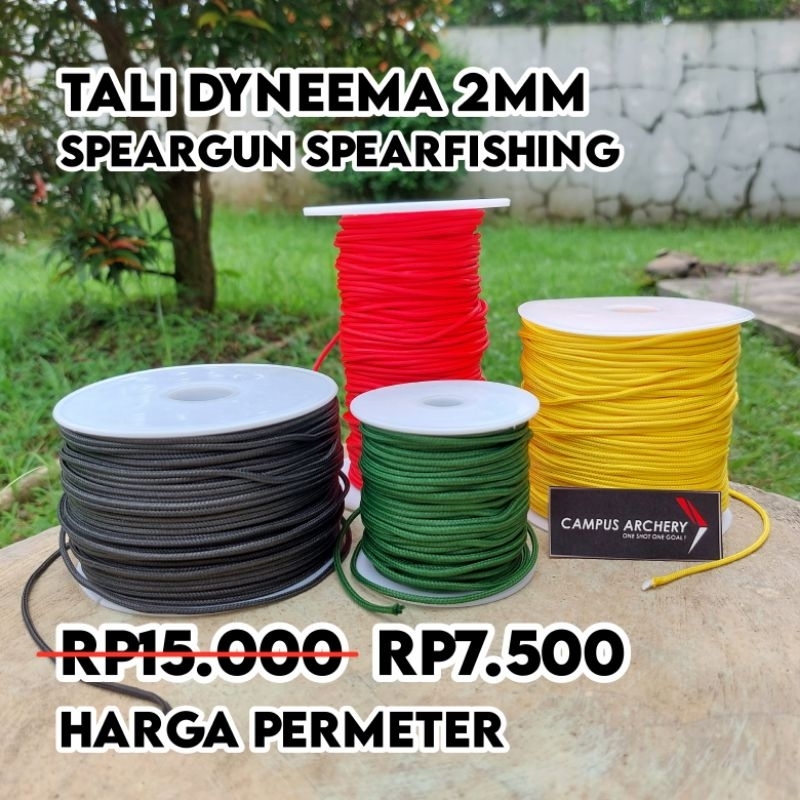 TALI DYNEEMA 2MM SPEARFISHING REEL LINE PERMETER