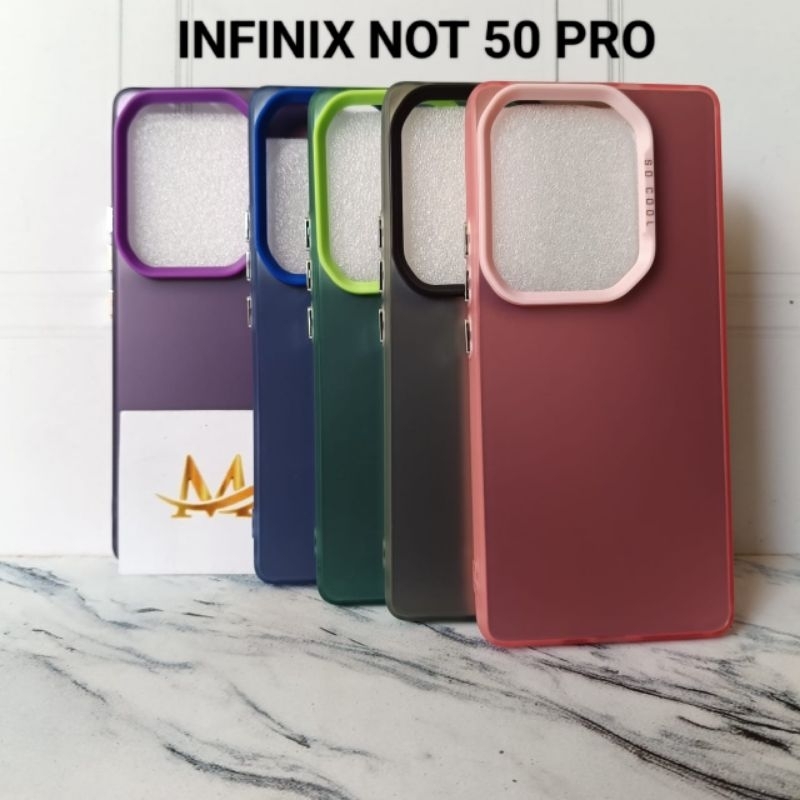 Case Plate Imd Color Hologram Infinix Not 50 Not 50 Pro Softcase