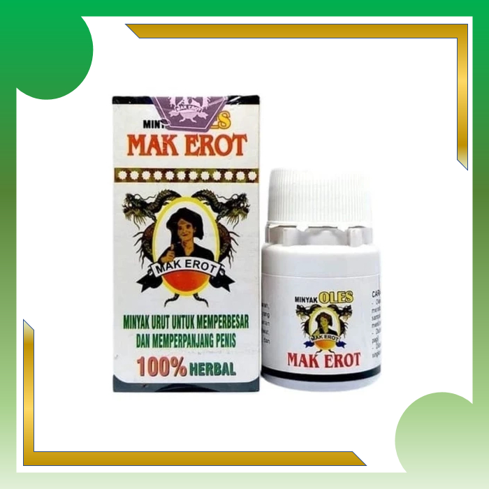Minyak Oles Mak Erot Minyak Obat Pembesar Pennis Minyak Pijat Pembesar Vital Pria Permanen 50ml