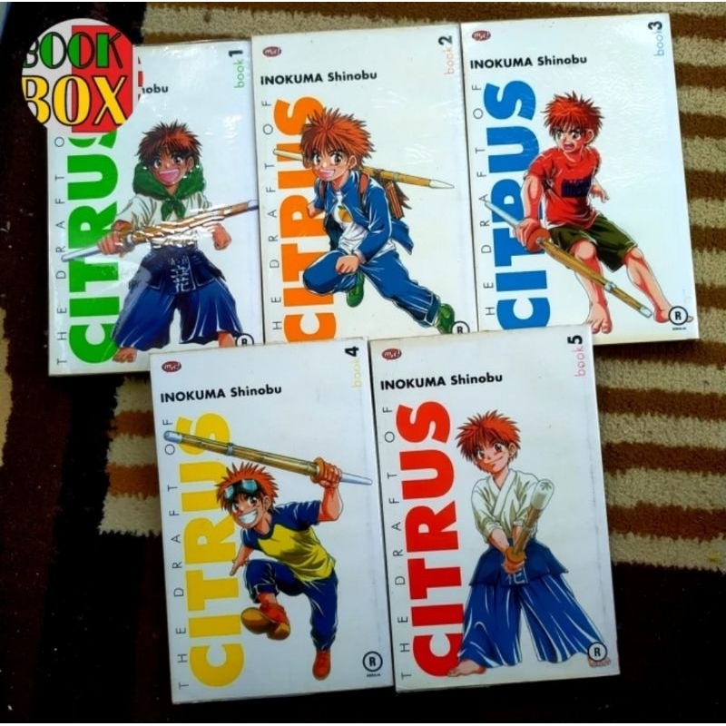 Komik manga INOKUMA SHINOBU - THE DRAFT OF CITRUS bundling #1-5 tamat