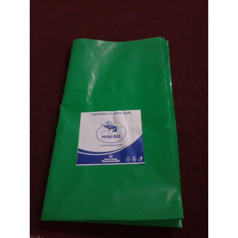 PROMO PLASTIK LAYANGAN MINIBEE TEBAL HIJAU