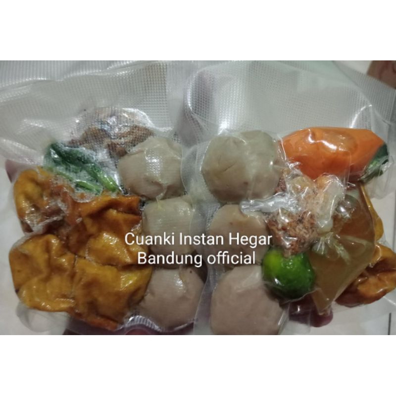

Baso Cuanki Hegar Tanpa Tahu Kemasan Vacum