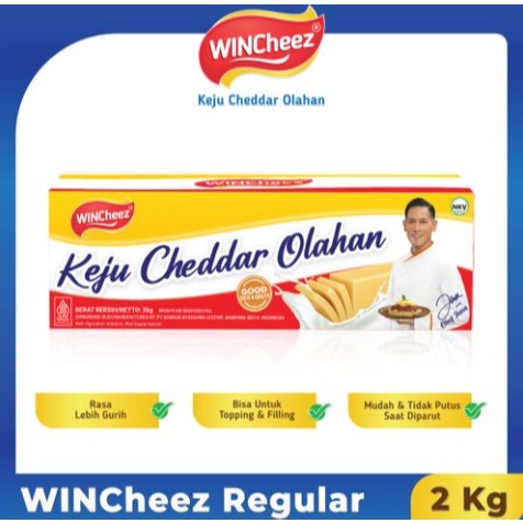 

Wincheez keju cheddar olahan 2kg