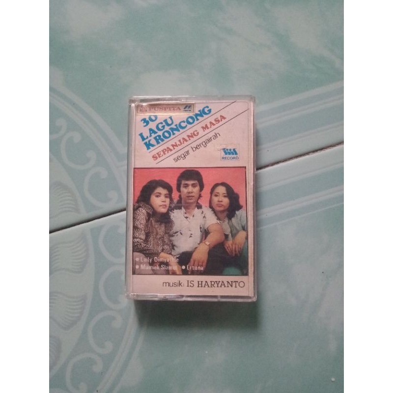 Kaset 30 lagu Kroncong Mamiek Slamet ertuna Laily Dimyathie