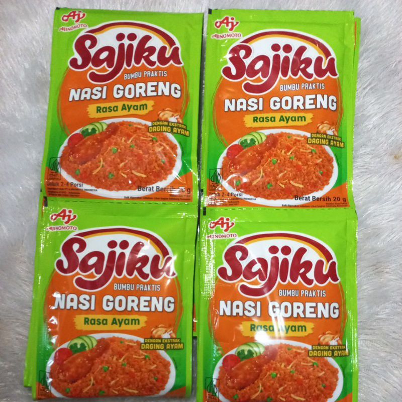 

SAJIKU NASI GORENG RASA AYAM (renceng 10pcs)