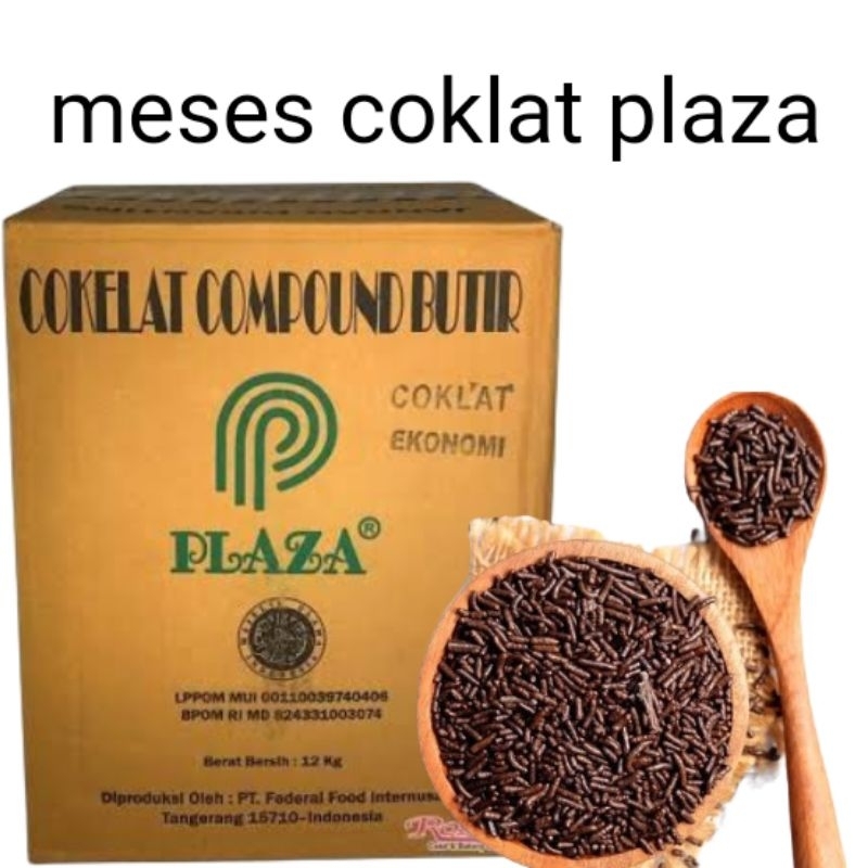 

meses Plaza Coklat 500gram Taburan Topping Donat eskul kul kue
