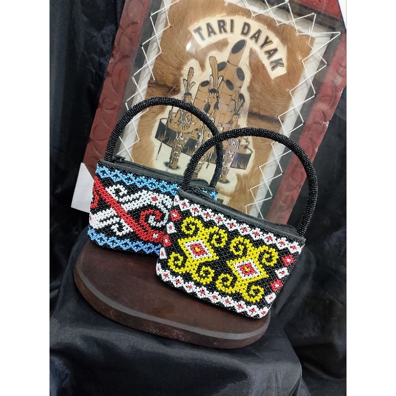 Tas Tenteng Kecil/Tas Tenteng Manik Dayak/Tas Tenteng