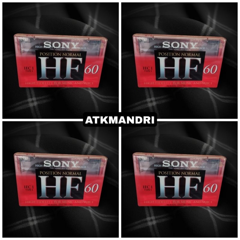 KASET AUDIO KOSONG REKAM SONY HF 60 MENIT ORIGINAL MEW