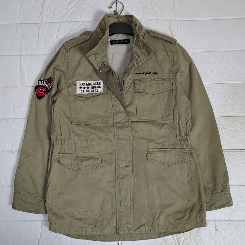 JAKET FIELD M65 FASHION BY TASSE TASSE SIZE M