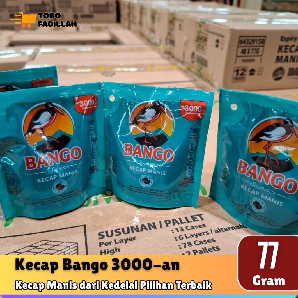 

Kecap Manis BANGO 3000-an [77 gram]