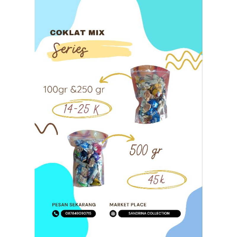 

Coklat Arab mix kemasan pouch