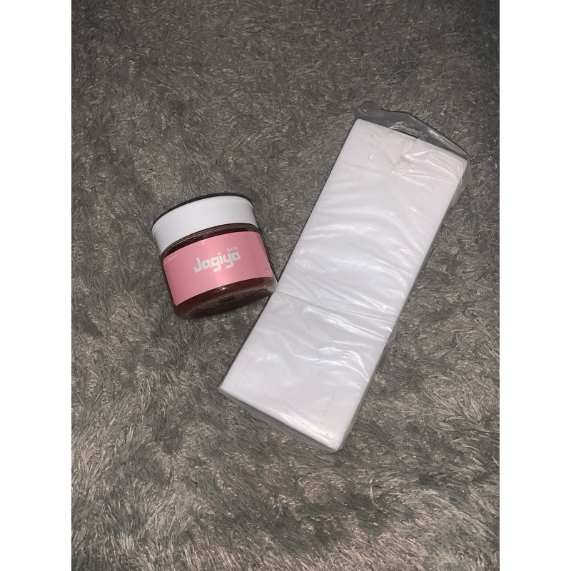 ( PRELOVED)JAGIYA SUGAR WAXING KIT -  Cherry Blossom Waxing Kit /