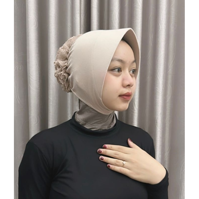 CIPUT PET MARSHA CEPOL premium by Isya hijab rayon - pet tegak nyaman untuk wanita aktif - kerudung,