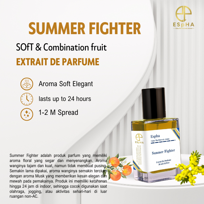 Espha I Summer Fighter Extrait De Parfum Tahan 24 jam