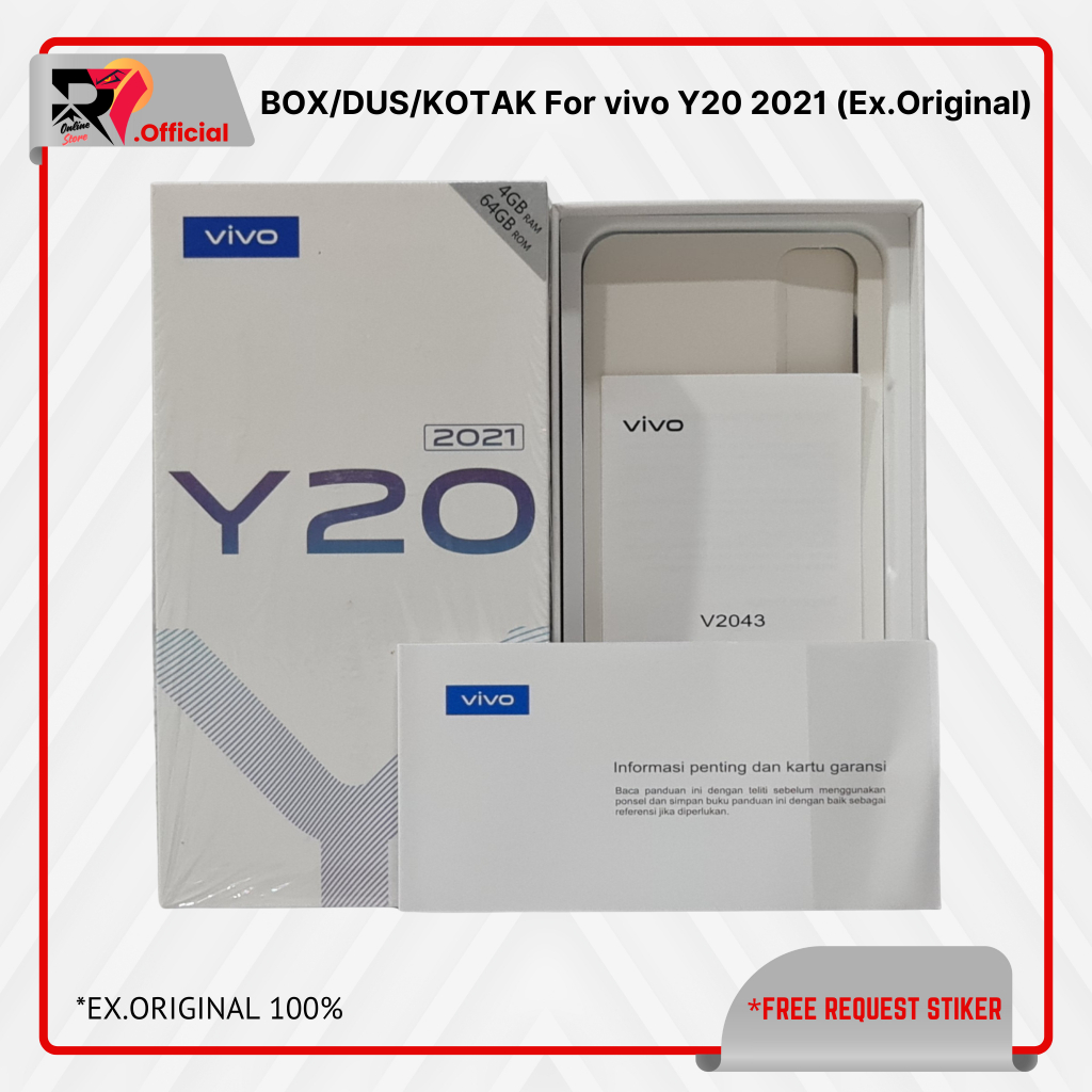 

BOX/DUS/KOTAK For vivo Y20 2021 (Ex.Original)