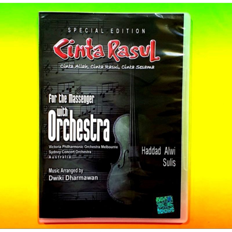 Kaset Video Musik Lagu Cinta Rasul Orchestra - Kaset Video Lagu Musik Cinta Rasul Album Orkestra