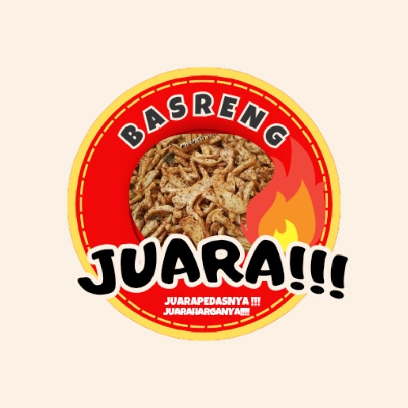 

Cemilan Basreng goreng kering renyah tur lezat